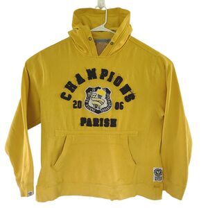 Parish Nation "Champions" 2006 Men's 2XL Yellow Fleece Hoodie